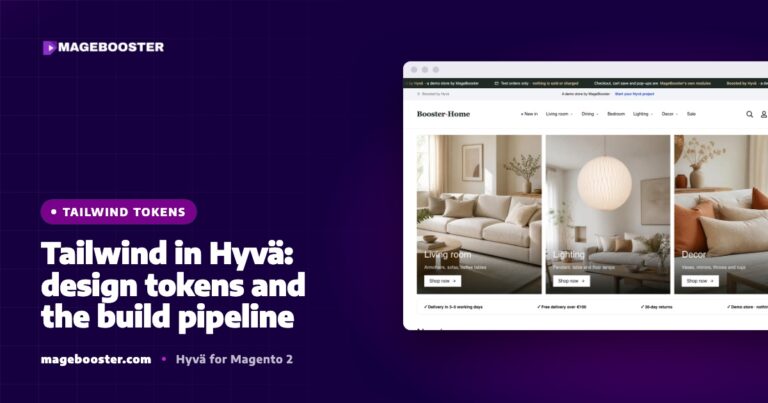 Tailwind in Hyvä: design tokens en de build-pipeline
