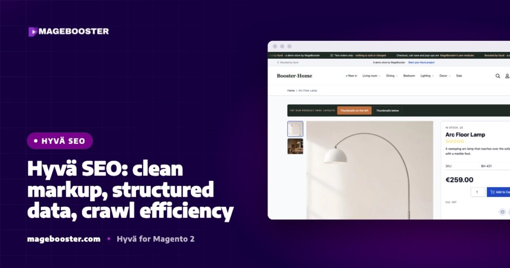 Hyvä SEO: schone markup, structured data, crawlefficiëntie